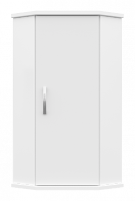 Шкаф Лилия 34 подвесной универсальный угловой Э-Лил08034-011бф Misty фото в интернет-магазине Русалия