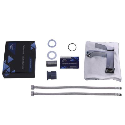 Смеситель для умывальника FASHUN сатин (A1090) фото в интернет-магазине Русалия