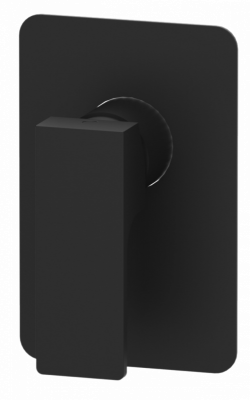 Смеситель для душа Remer Absolute AU30NO, чёрный матовый фото в интернет-магазине Русалия