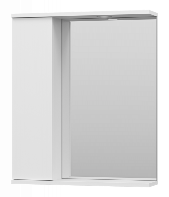 Зеркальный шкаф Лира 60 левый П-Лир04060-013Л Misty фото в интернет-магазине Русалия