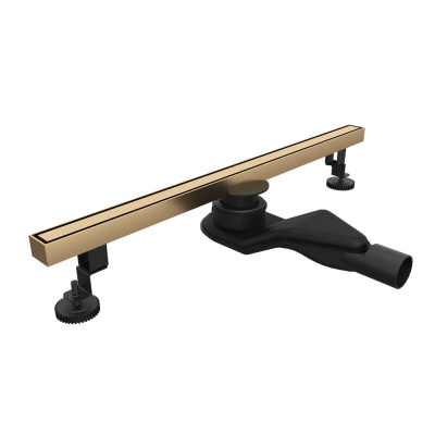 Душевой трап RGW SDR-51Gb 60см, золото BRUSH фото в интернет-магазине Русалия