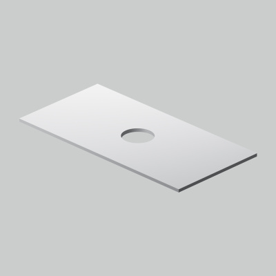 M8FST1000WM Func, Столешница, 100 см, цвет белый матовый Am.Pm фото в интернет-магазине Русалия