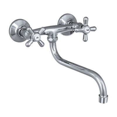 Смеситель Славен для кухни настенный Прораб  О (СЛ-ДВ-О24) фото в интернет-магазине Русалия