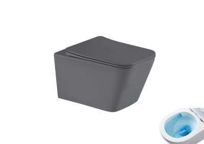 Унитаз подвесной Tornado Gid Tr2143TF-Dgm 62304Y серый матовый 49x34x36 фото в интернет-магазине Русалия