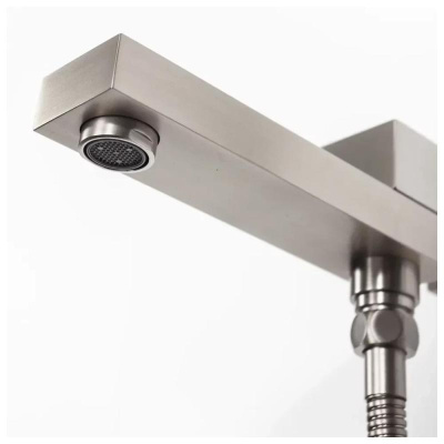 Душевая система встраиваемая Hansberge H6075NK, никель фото в интернет-магазине Русалия