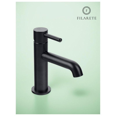 Смеситель для раковины FILARETE Roun FL5020BL, черный фото в интернет-магазине Русалия