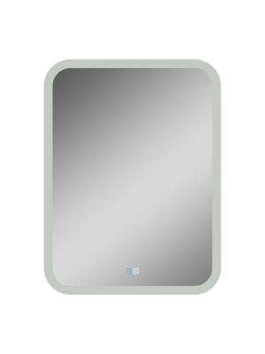 Зеркало с подсветкой Glamour 500x700 антизапотевание ЗЛП490 Continent фото в интернет-магазине Русалия