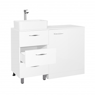 Тумба со столешницей Берн 120 под стиральную машину Style Line фото в интернет-магазине Русалия