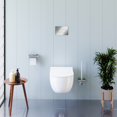 DX36C1701SC Scandinavian Pure подвесной унитаз без ободка с сиденьем микролифт фото в интернет-магазине Русалия