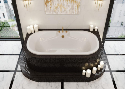 Акриловая ванна VAGNERPLAST GAIA 190x100 VPBA191GAI7X-04 фото в интернет-магазине Русалия