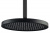 Верхний душ потолочный 260мм AQUATEK, матовый черный AQ2070MB фото в интернет-магазине Русалия