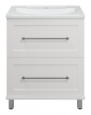 Тумба Марта 70 (белая) с раковиной Misty EVVA 70 Misty фото в интернет-магазине Русалия