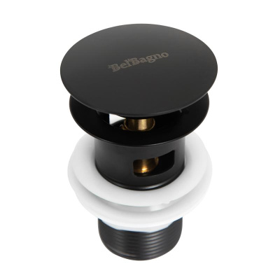 Донный клапан  BB-SAT-NERO  Belbagno фото в интернет-магазине Русалия
