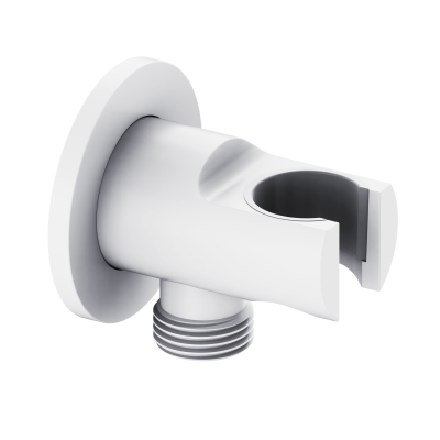 Шланговое подключение с держателем WONZON & WOGHAND, Белый матовый (WW-HZ2319-MW) фото в интернет-магазине Русалия