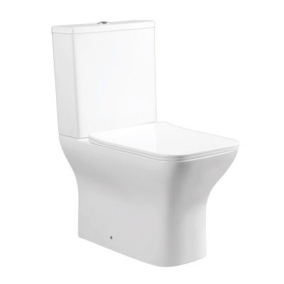 BOND F09-00 Унитаз напольный безободковый с сиденьем микролифт фото в интернет-магазине Русалия