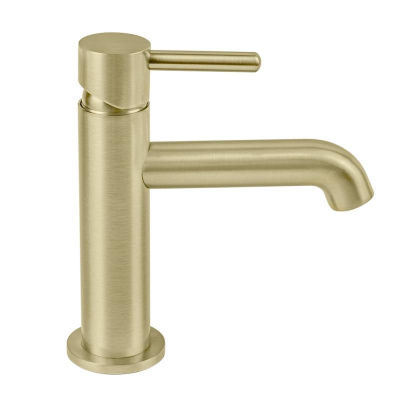 Смеситель для раковины FILARETE Roun FL5020MG, матовое золото фото в интернет-магазине Русалия