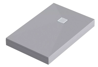 Душевой поддон прямоугольный 80х110 графит Essentia ЛП00195 GoodDoor фото в интернет-магазине Русалия