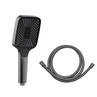 Душевой комплект VSFW-321MT1GM встраиваемый, термостат, двухрежимный, вороненая сталь Vincea фото в интернет-магазине Русалия