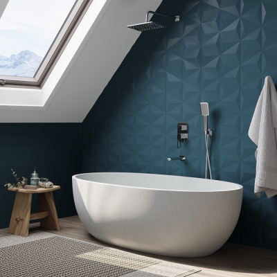 Встраиваемый смеситель с тремя выходами, Slide, IDDIS (SLISB00i68) фото в интернет-магазине Русалия