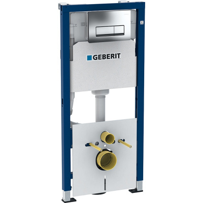 Комплект унитаз Acanto Rimfree с инсталляцией 500.128.21.A Geberit фото в интернет-магазине Русалия