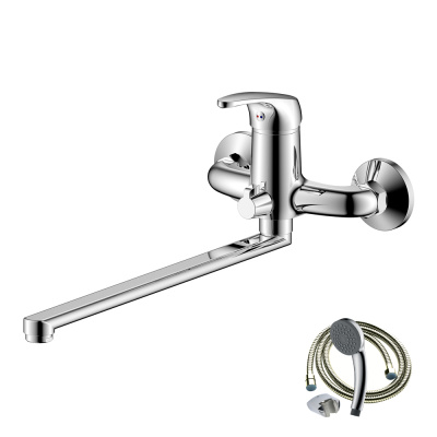 Смеситель OLIVE'S для ванны с длинным изливом AVILA (02221AV) фото в интернет-магазине Русалия