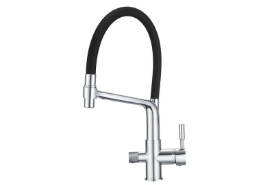 Смеситель для кухни GRANULA (0075, ХРОМ) фото в интернет-магазине Русалия