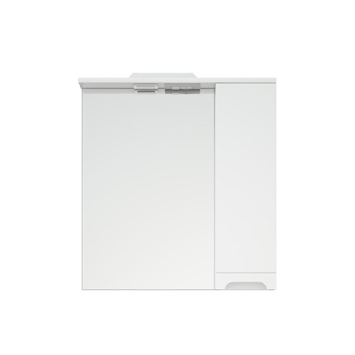 Зеркало-шкаф "Лея 65/С" белое Corozo фото в интернет-магазине Русалия