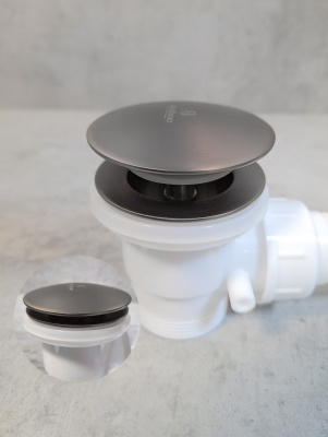 Слив-перелив для ванны AltroBagno BD 070303 GrMt фото в интернет-магазине Русалия