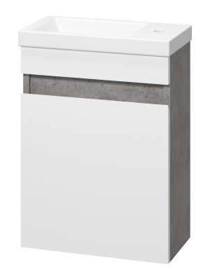 Тумба Ронда 40 подвесная с раковиной Cersanit Como 40 Misty фото в интернет-магазине Русалия