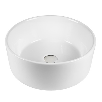 BOND S53-390 Раковина накладная круглая 39*39*15см белая фото в интернет-магазине Русалия