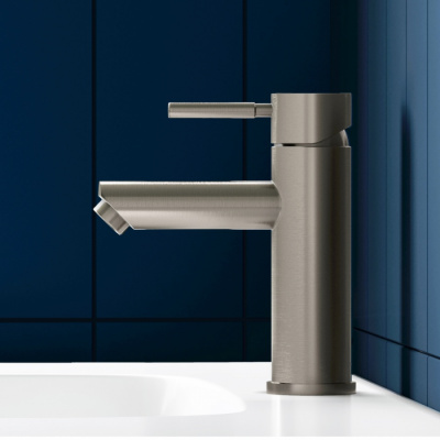 D3002100SS Logic new  смеситель для умывальника из нержавеющей стали фото в интернет-магазине Русалия