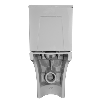 Унитаз безободковый AZ-1038A Fretta Round с сиденьем микролифт Azario фото в интернет-магазине Русалия