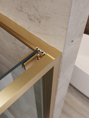 Душевая дверь CEZARES LUX-B-FS-1-100-C-BORO фото в интернет-магазине Русалия