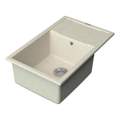 Мойка кухонная Point Велета 78 PN3002BG, светло-бежевый фото в интернет-магазине Русалия