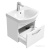 Тумба под раковину AQUATON Ария 50 подвесная белый 1A140301AA010 фото в интернет-магазине Русалия