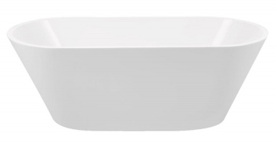 Акриловая ванна без перелива BELBAGNO BB61-1700-W0, 1700х750х600 фото в интернет-магазине Русалия