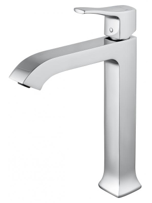 Смеситель для раковины высокий WONZON & WOGHAND FLEX, Хром (WW-88019072-CR) фото в интернет-магазине Русалия