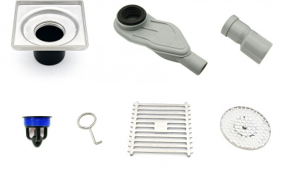 Трап душевой ESBANO BOX-10MC фото в интернет-магазине Русалия