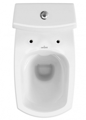 Унитаз безободковый с сиденьем-микролифт Carina Clean On KO-CAR011-3/5-COn-DL Cersanit фото в интернет-магазине Русалия