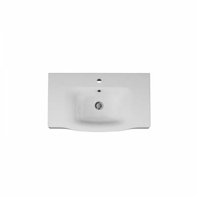 M80WCC0802WG Like, Раковина мебельная, керамическая, 80 см, встроенная, цвет: белый, глянец Am.Pm фото в интернет-магазине Русалия