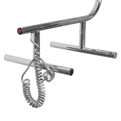 Электрический полотенцесушитель E-образный, напольный 500х1040 хром DMT 103-25 50x104 EK (напольный) Domoterm фото в интернет-магазине Русалия