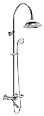 Душевая система с термостатом Beatrice 030402 Cr AltroBagno фото в интернет-магазине Русалия