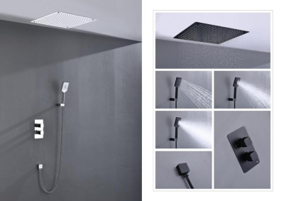 Душевая система Timo Petruma 2-х режимная, с термостатом (SX-5029/00SM chrome) фото в интернет-магазине Русалия