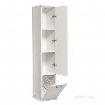 Пенал Леон подвесной белый 1A186503LBPS0 Акватон фото в интернет-магазине Русалия