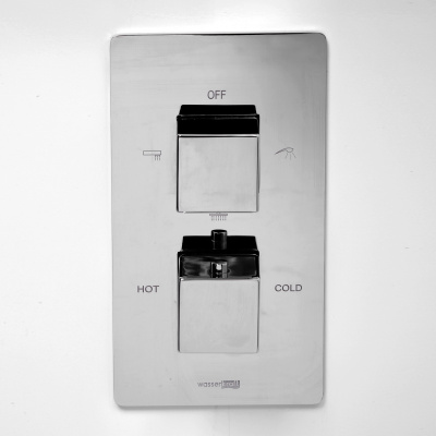 Alme 1544 Thermo Термостатический смеситель для ванны и душа Wasserkraft фото в интернет-магазине Русалия