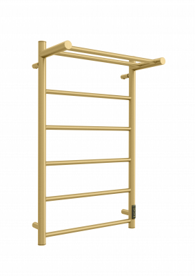 Полотенцесушитель ДВИН Fj neo 80/50 ЭлектрическийК диммер Золотой матовый 4657795054433 фото в интернет-магазине Русалия