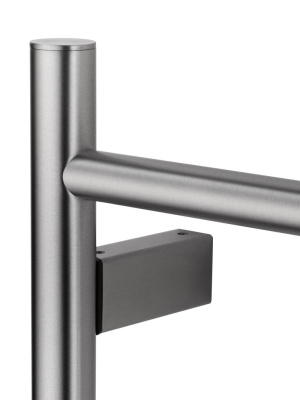 Полотенцесушитель электрический WONZON & WOGHAND BONN, Брашированный никель (WW-AL405-BR) фото в интернет-магазине Русалия