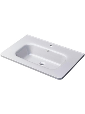 Раковина для ванной 70 см, Uperwood Monica, белая глянцевая RMonica70wg фото в интернет-магазине Русалия