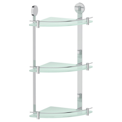 Полка угловая 3-х ярусная 26 см HAR 041 Harmonie Artwelle фото в интернет-магазине Русалия