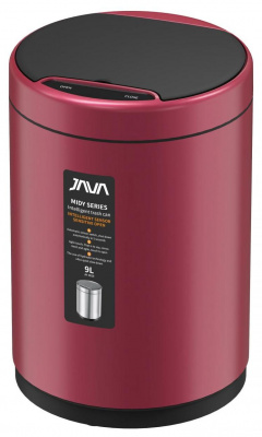 Сенсорное ведро 9 л JAVA (S-882-9R) фото в интернет-магазине Русалия